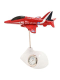 Widdop Red RAF miniature clock (British brand)