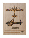Widdop RAF Wood Effect Wall Plaque A3 (British brand)