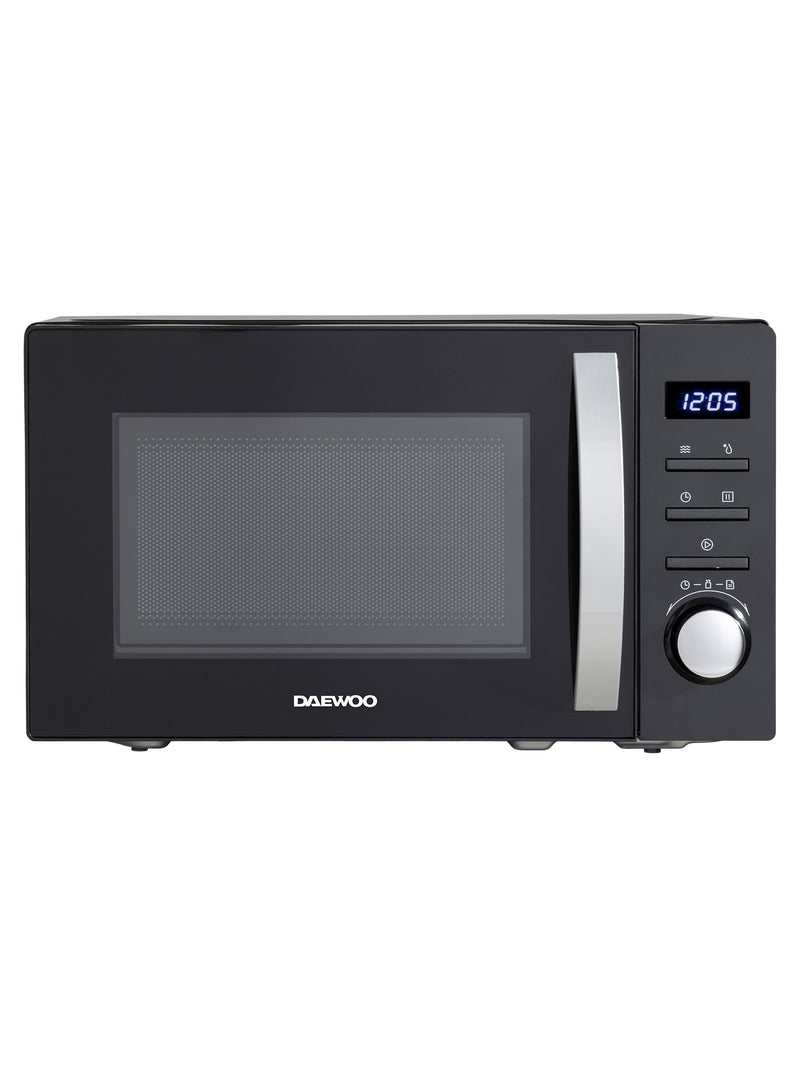 Daewoo Black Digital Solo Microwave 20L (British brand)