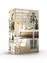 Next Daewoo Grey Cyclone Freedom Autoclean Cordless Vacuum with Emptying and Charging Station- Buy online at McGrocer