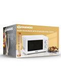 Daewoo white microwave oven 20L - British product