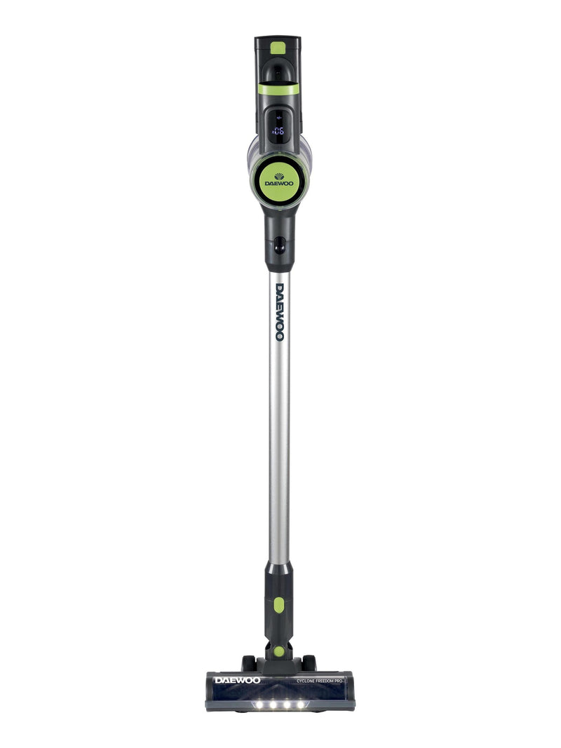 Daewoo Grey Cyclone Freedom Digipro cordless vacuum, UK version