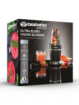 Next Daewoo Black Ultrablend Food Blender Pro 1000W- Buy online at McGrocer