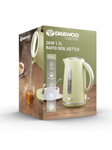 Daewoo Sage Cascade 3KW Electric Kettle 1.7L