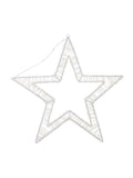 Charles Bentley white 50cm Christmas star (British brand)