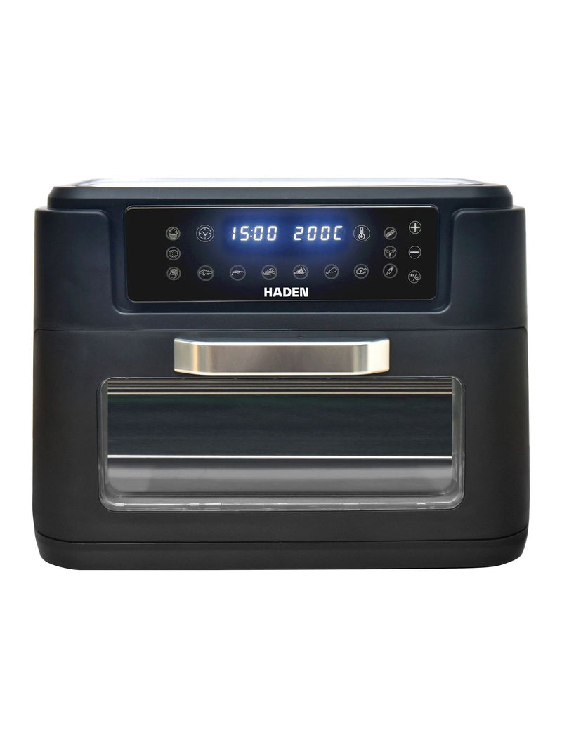 Haden Black 12L air fryer oven, UK version