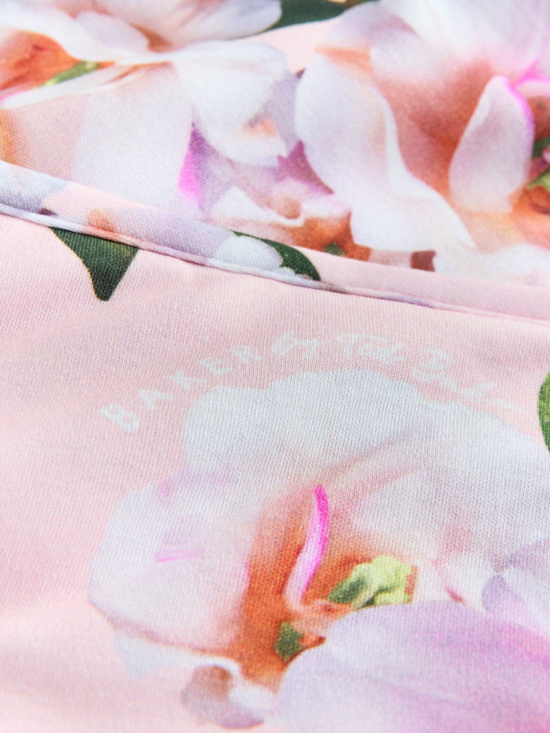 Baker by Ted Baker floral baby blanket pink - British product