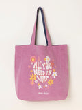 FatFace Beatles Navy reversible tote bag - British product