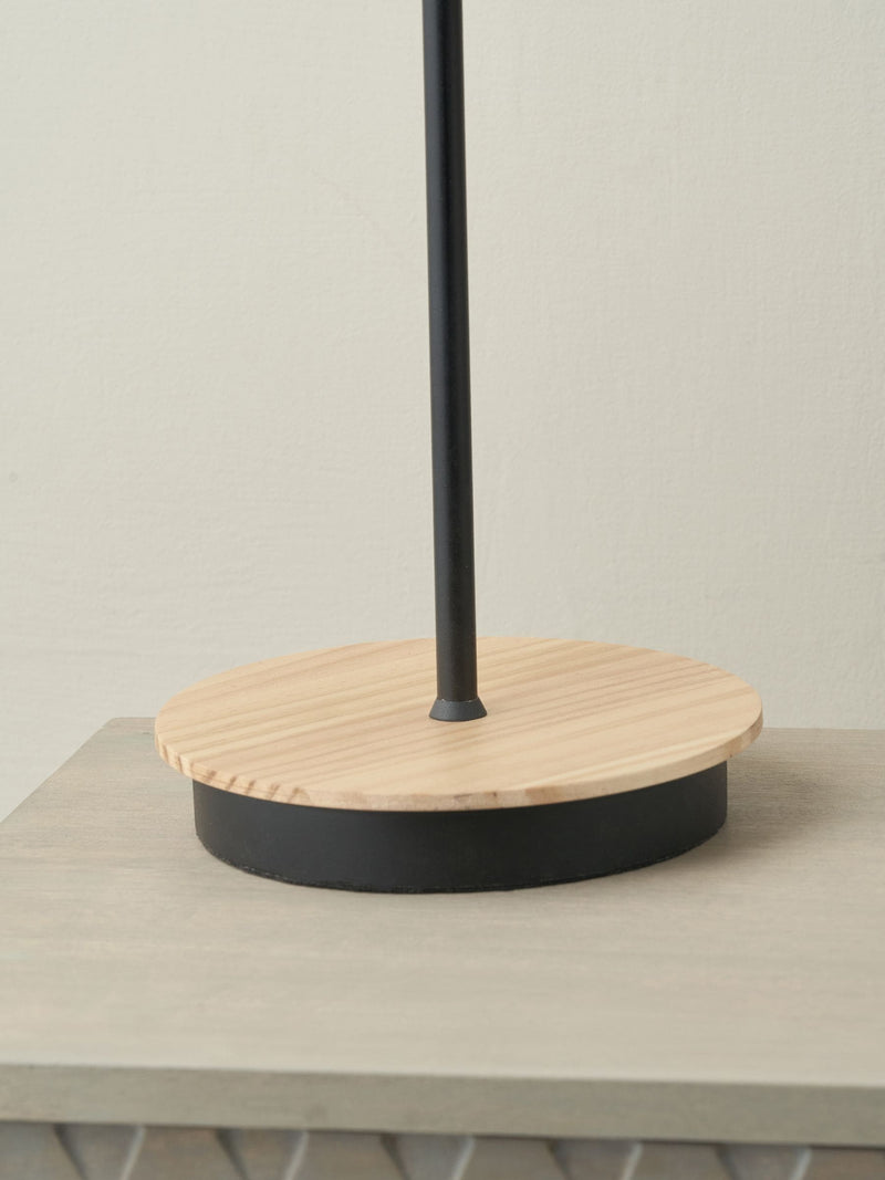 Pacific Black Juna table lamp 50cm (British brand)