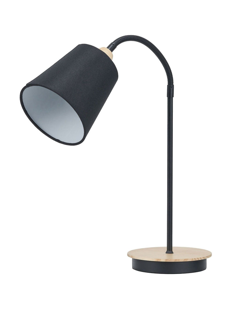 Pacific Black Juna table lamp 50cm (British brand)
