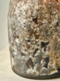 Pacific Brown Palmino glass bottle table lamp, UK version