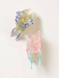 FatFace fish claw clips 2 pack, imported from the UK