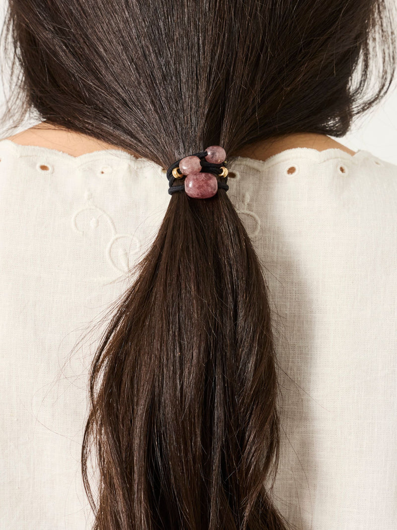 FatFace multi 2 pack stone hair ties accessory, UK version