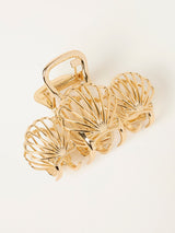 Next FatFace Gold Tone Metal Shell Claw Clip- Buy online at McGrocer