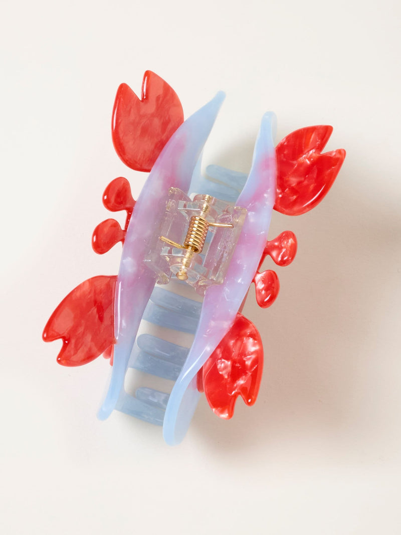 FatFace red crab claw hair clip (British brand)