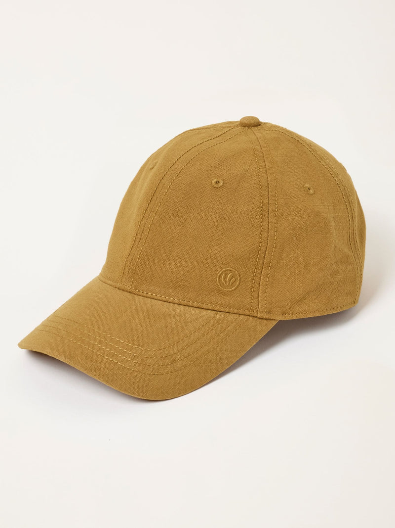FatFace mustard yellow textured cap (British brand)