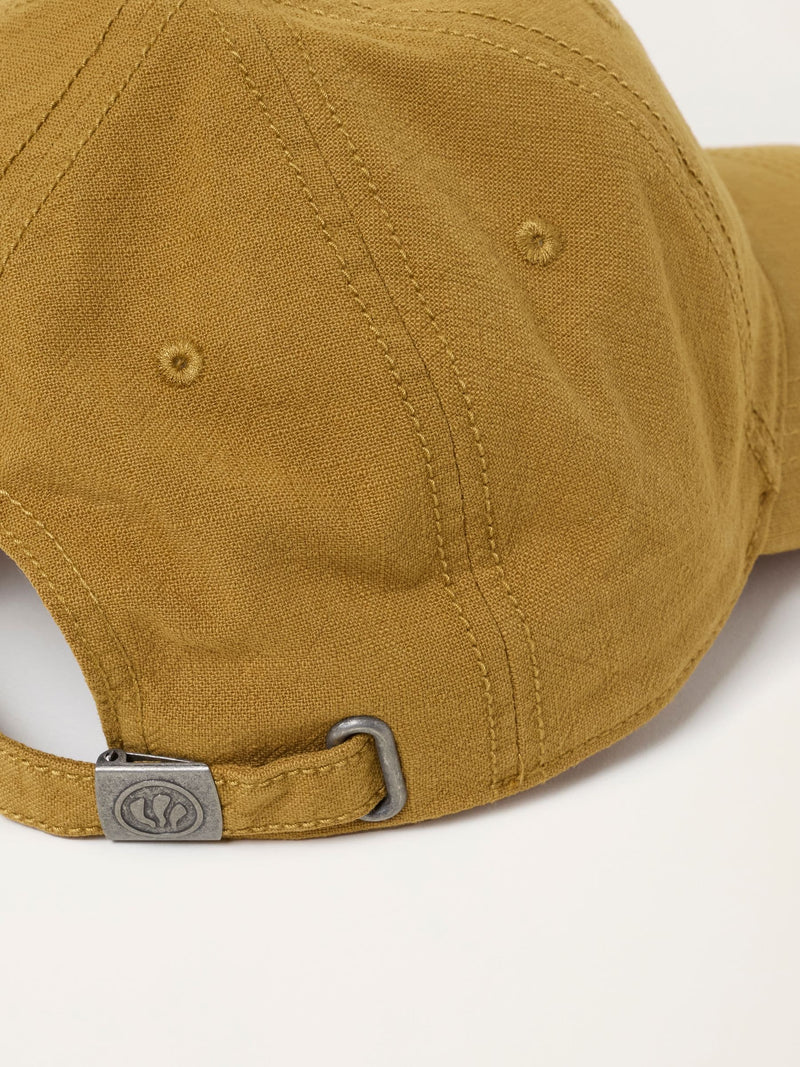 FatFace mustard yellow textured cap (British brand)