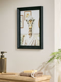 Neutral giraffe framed wall art 25cm by 35cm, imported from the UK