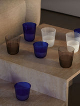 Next LSA International Cobalt Blue Arc Contrast Tumblers Set of 2 260ml- Buy online at McGrocer