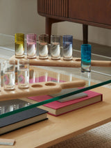 Next LSA International Clear Vodka Set and Oak Paddle L40cm- Buy online at McGrocer