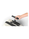 Salter black aluminium luggage scale with digital display - British product