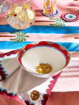 Next Eleanor Bowmer Electric Coast Sun Stoneware Serve Bowl 27cm- Buy online at McGrocer