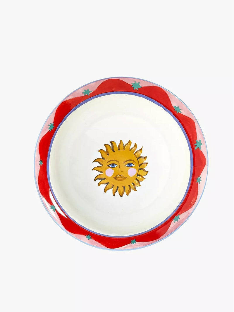 Eleanor Bowmer Electric Coast Sun serve bowl 27cm - British product