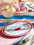 Eleanor Bowmer Multi Electric Coast Lips Serve Platter ONE - British product