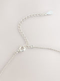Silver sterling silver key necklace - British product