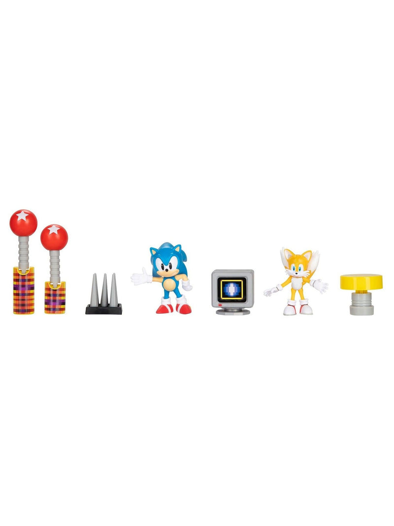Jakks Pacific Sonic 2.5 inch figure diorama set - British product