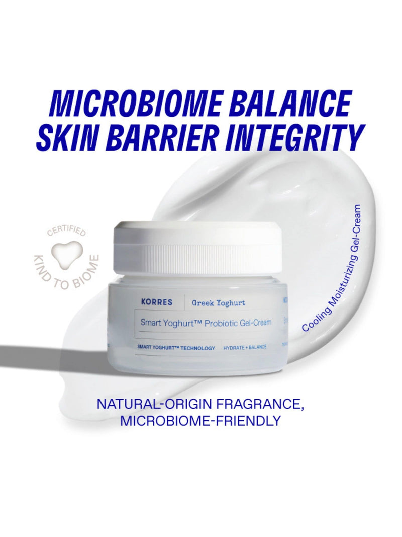 Korres Yoghurt Probiotic Gel Cream Moisturiser 40ml (British brand)
