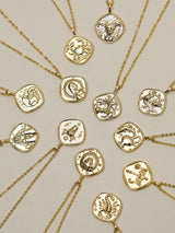 Next Jon Richard Taurus 18ct Gold Plated Molten Horoscope Pendant with 16 Chain- Buy online at McGrocer