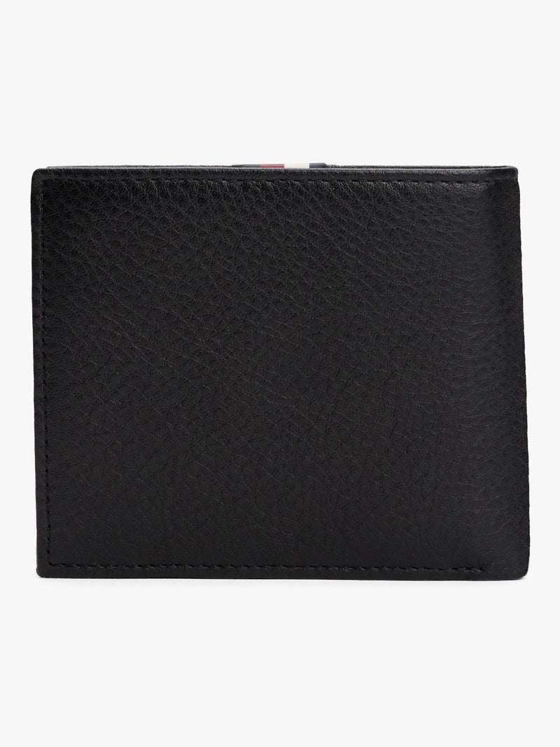 Tommy Hilfiger black leather wallet, UK version