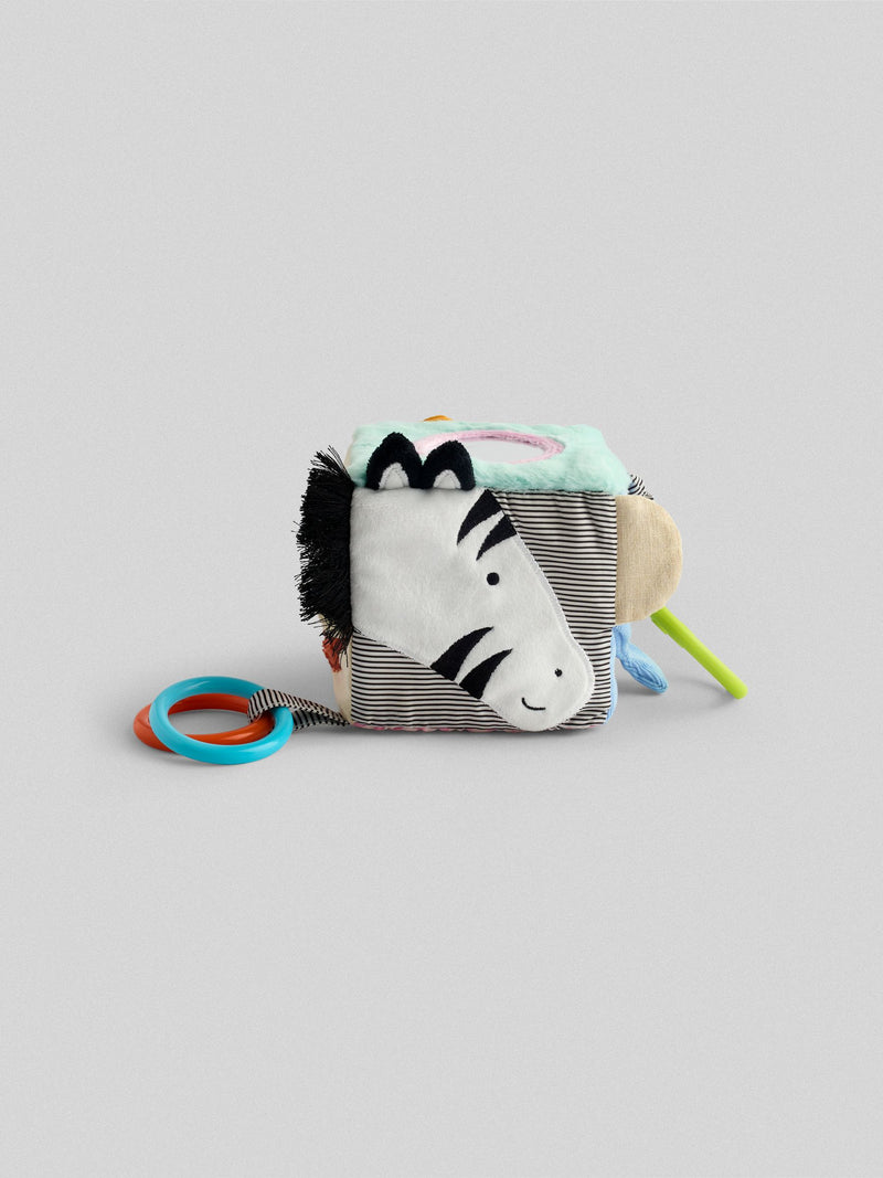 JoJo Maman Bébé safari activity cube baby toy, UK version