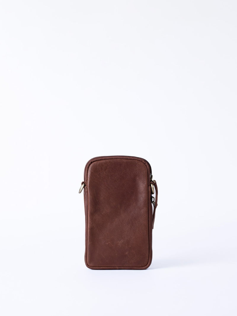 Lakeland Leather brown Harstone travel bag with cross-body strap (British brand)