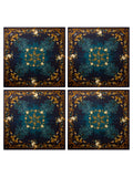 Joe Browns 4 Pack Green Forest Oasis Napkins