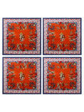 Joe Browns red Serene Bohemian napkins 4 pack, UK version
