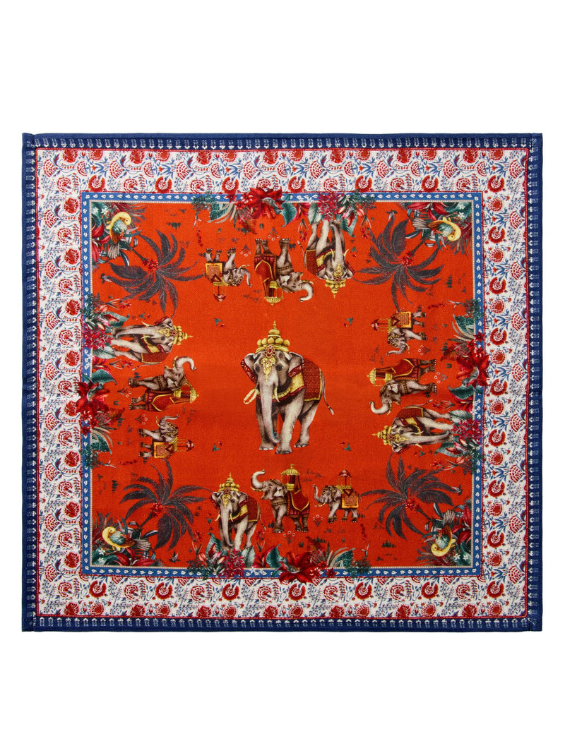 Joe Browns red Serene Bohemian napkins 4 pack, UK version