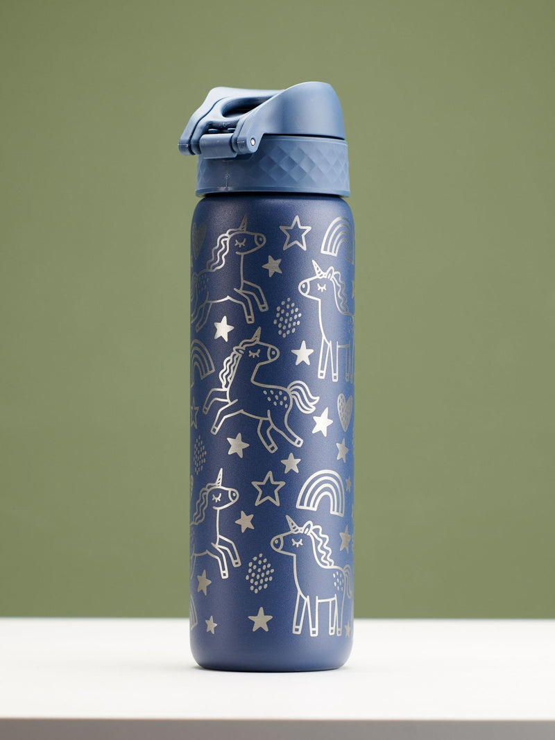 Oakdene Ion8 unicorn water bottle 600ml, imported from the UK