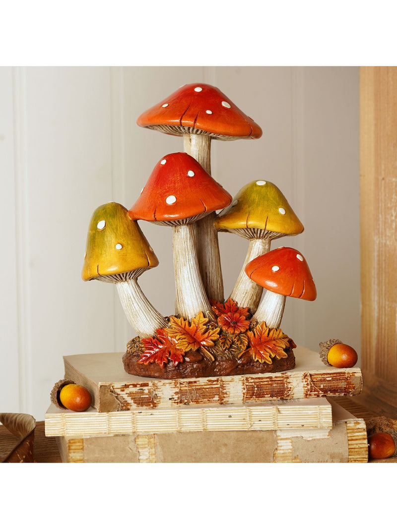 Country Living red mushroom ornament 18.5cm - British product