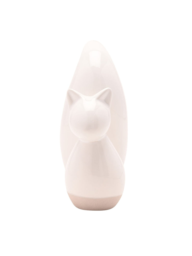 Country Living orange ceramic squirrel ornament 20cm - British product