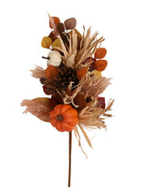 Next Country Living Orange Autumn Spray Decoration- Buy online at McGrocer
