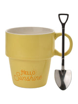 Next Country Living Yellow Hello Sunshine Gardeners Mug- Buy online at McGrocer