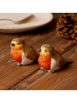 Next Country Living Brown Robin Salt & Pepper Pots- Buy online at McGrocer