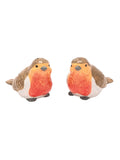 Country Living Brown Robin salt and pepper pots - British product