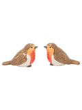 Country Living Brown Robin salt and pepper pots - British product