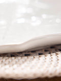 Dibor white snowflake dinner plates set of 2 (British brand)