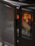 Dibor black window pane fire guard, UK version