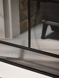Dibor black window pane fire guard, UK version