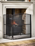 Dibor black window pane fire guard, UK version